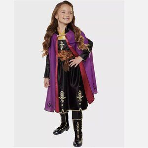 NWT Disney Collection Frozen Anna Girls Travel Dress Halloween Costume Size 5/6